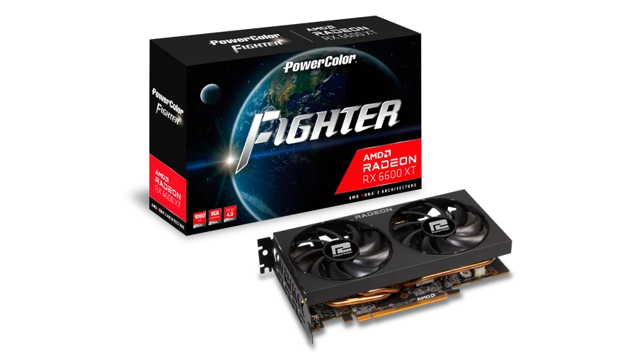 PowerColor Fighter AMD Radeon RX 6600 XT 8GB GDDR6
